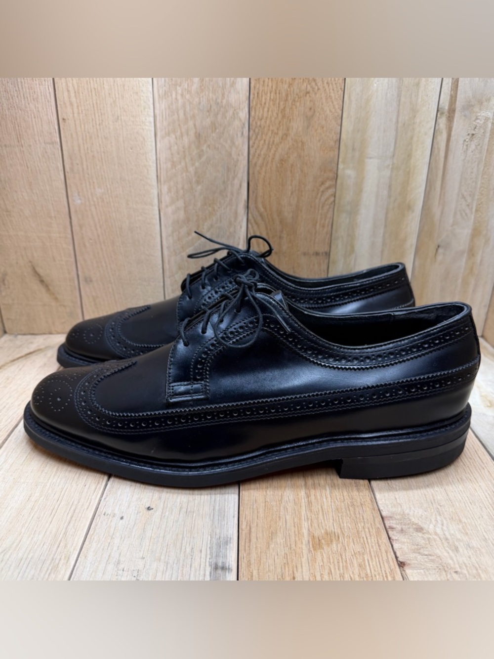Vtg Stuart McGuire Mens Size 10D Ortho-Vent Spring-Step Cushion Oxford Shoes USA